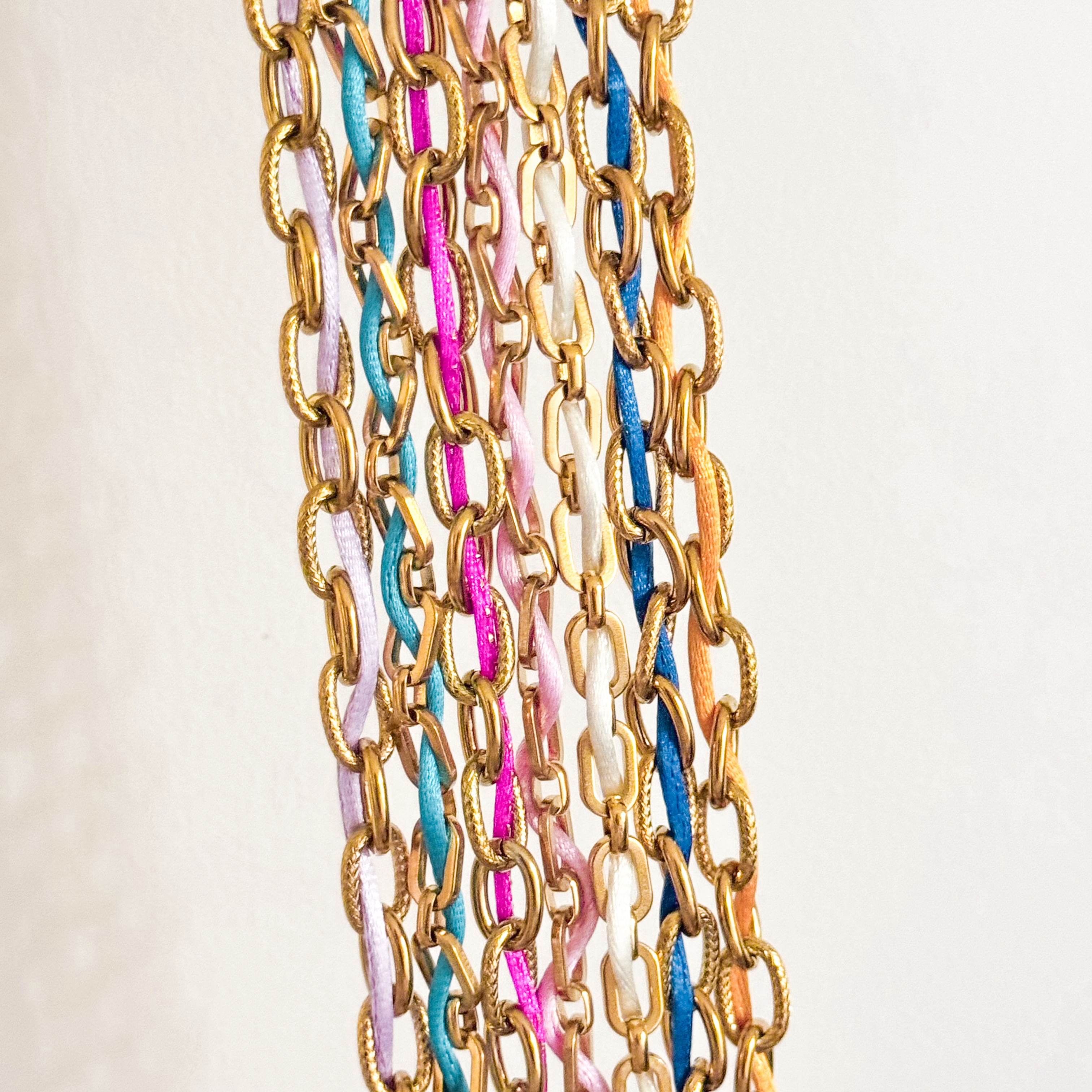 Base collier colorée