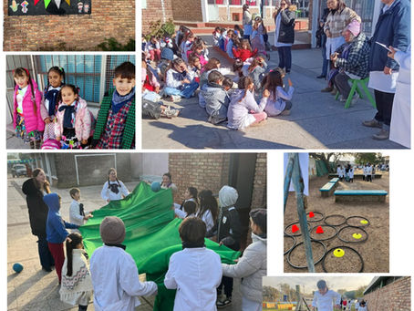 La Escuela N° 58, Tiradentes festeja la Fiesta Junina.