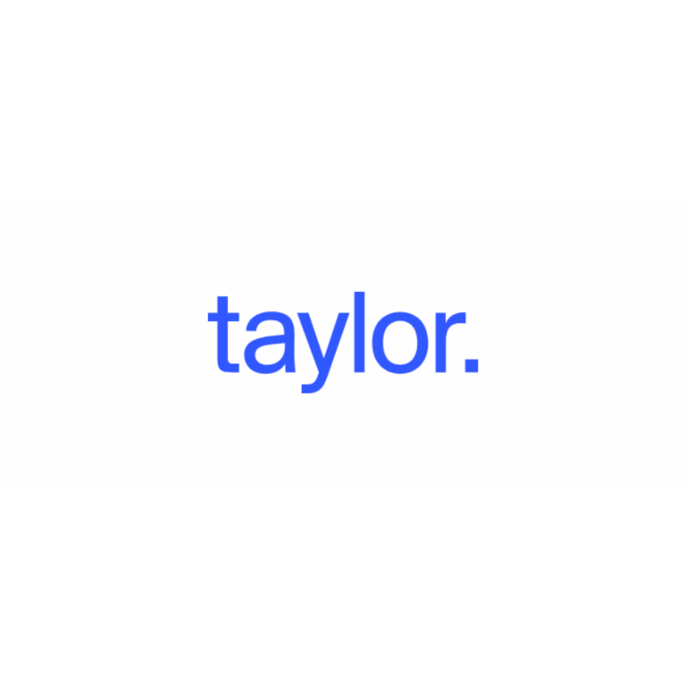 het logo van het betouwbare merk taylor