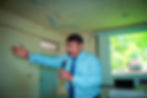 Speaker presenting at Kaivalaya Ashram