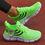Miniatura: Lightweight Breathable Mesh Women'S Sports Shoes, Solid Color Low-Top Running Sh