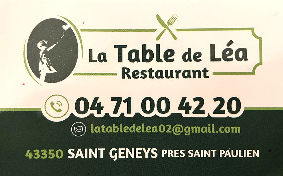 La Table de Léa
