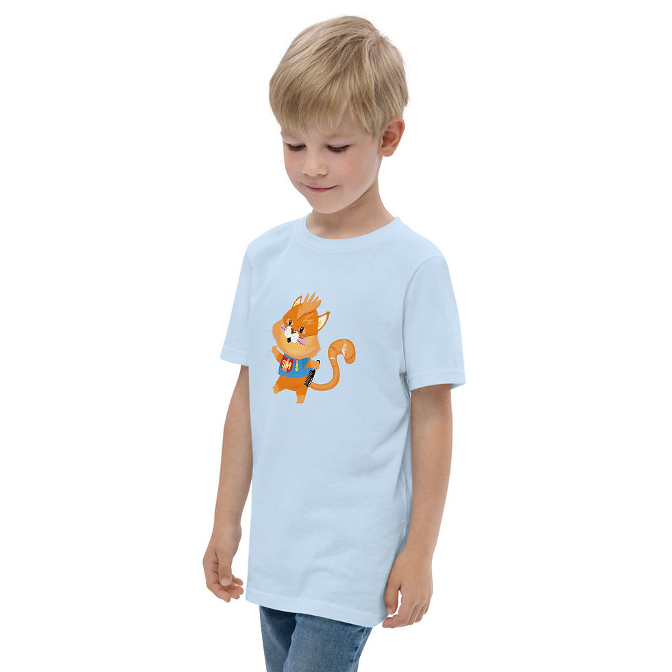 Thumbnail: Moggie Youth jersey t-shirt