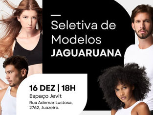Pride Casting, a maior agência de modelos do Nordeste, realiza seletiva em Jaguaruana no dia 16 de dezembro com apoio de importantes parceiros