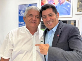 Prefeito de Jaguaruana Elias do Sargento anuncia a reinauguração do CEI no Bairro Lagoa e a inauguração de um quadra em Santa Luzia