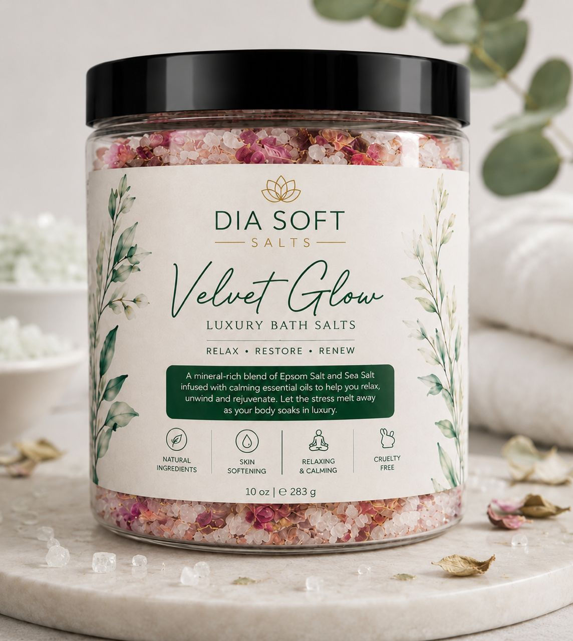 Seduction Salt- "Velvet Glow"