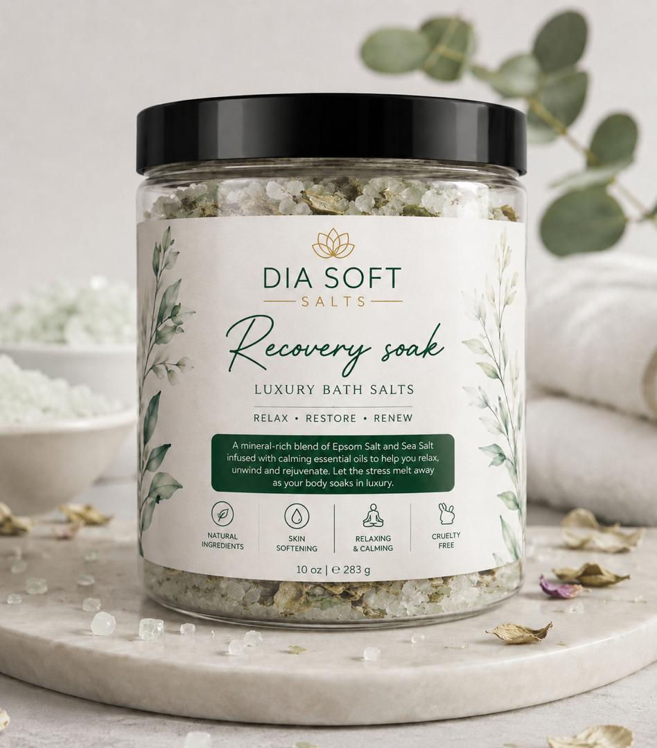 Muscle Relief Salt -"Recovery Soak"