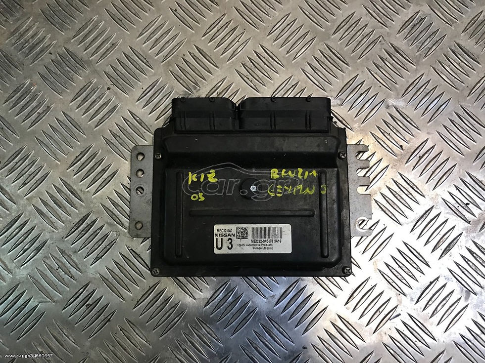 Μικρογραφία: Εγκέφαλος κινητήρα ECU Nissan Micra K12 03-10 MEC32040 F3 3416