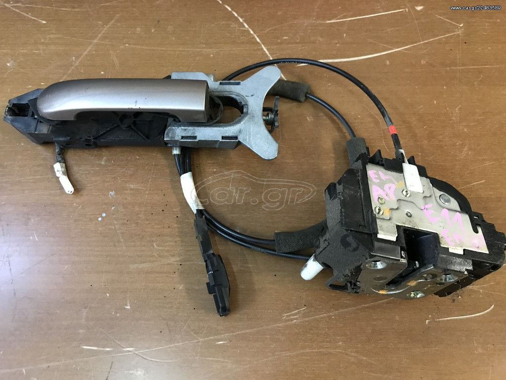 Εξωτερική, εσωτερική χειρολαβή και κλειδαριά με Έξυπνο Κλειδί αριστερής πόρτας N