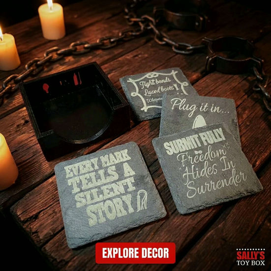 bdsm drink coasters
