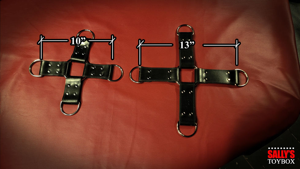 leather hog tie