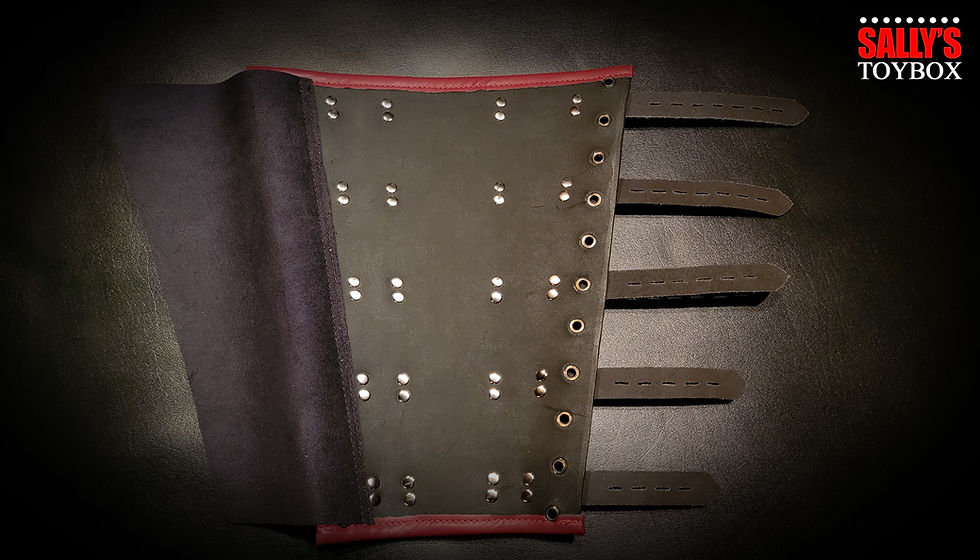 Thumbnail: Leather Armbinder Leather Leg binder