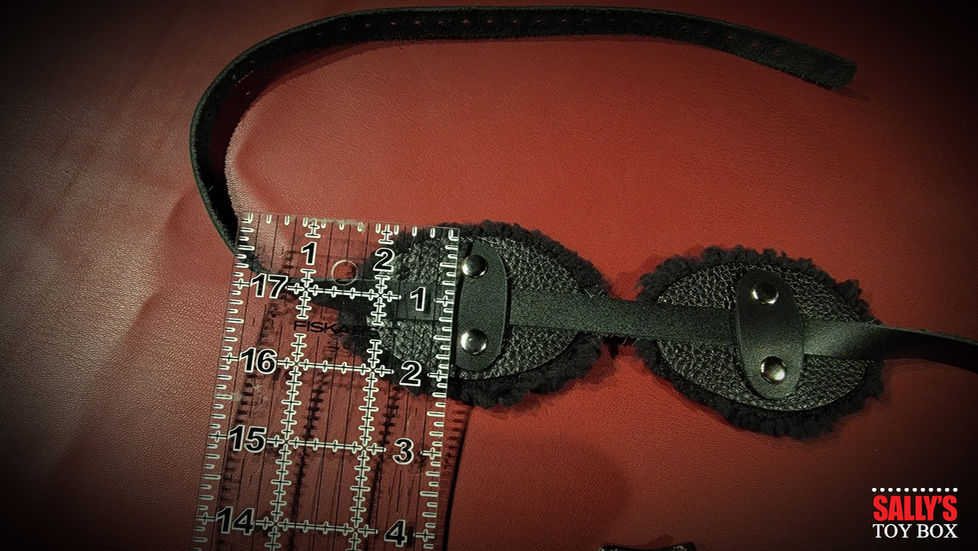 leather blindfold