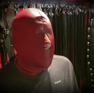 New Open Nose Bondage Hood