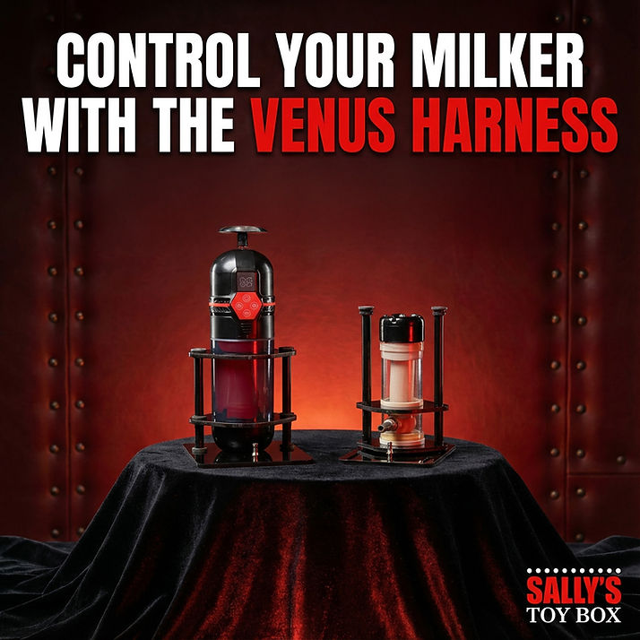 Discover How the Venus 2000 Harness Keeps Your Venus For Men Milker From Flopping All Over the Place - PROBLEM SOLVED Discover How the Venus 2000 Harness Keeps Your Venus For Men Milker From Flopping All Over the Place - PROBLEM SOLVED