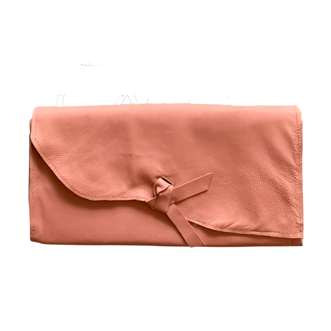 Lika Mia | Oversize Antique Pink Clutch