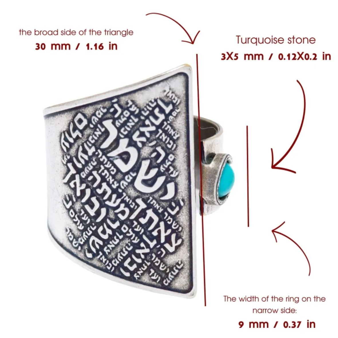 Hallel Jewelry | Geometric Statement Ring - MB
