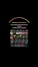 zodiac academy read order