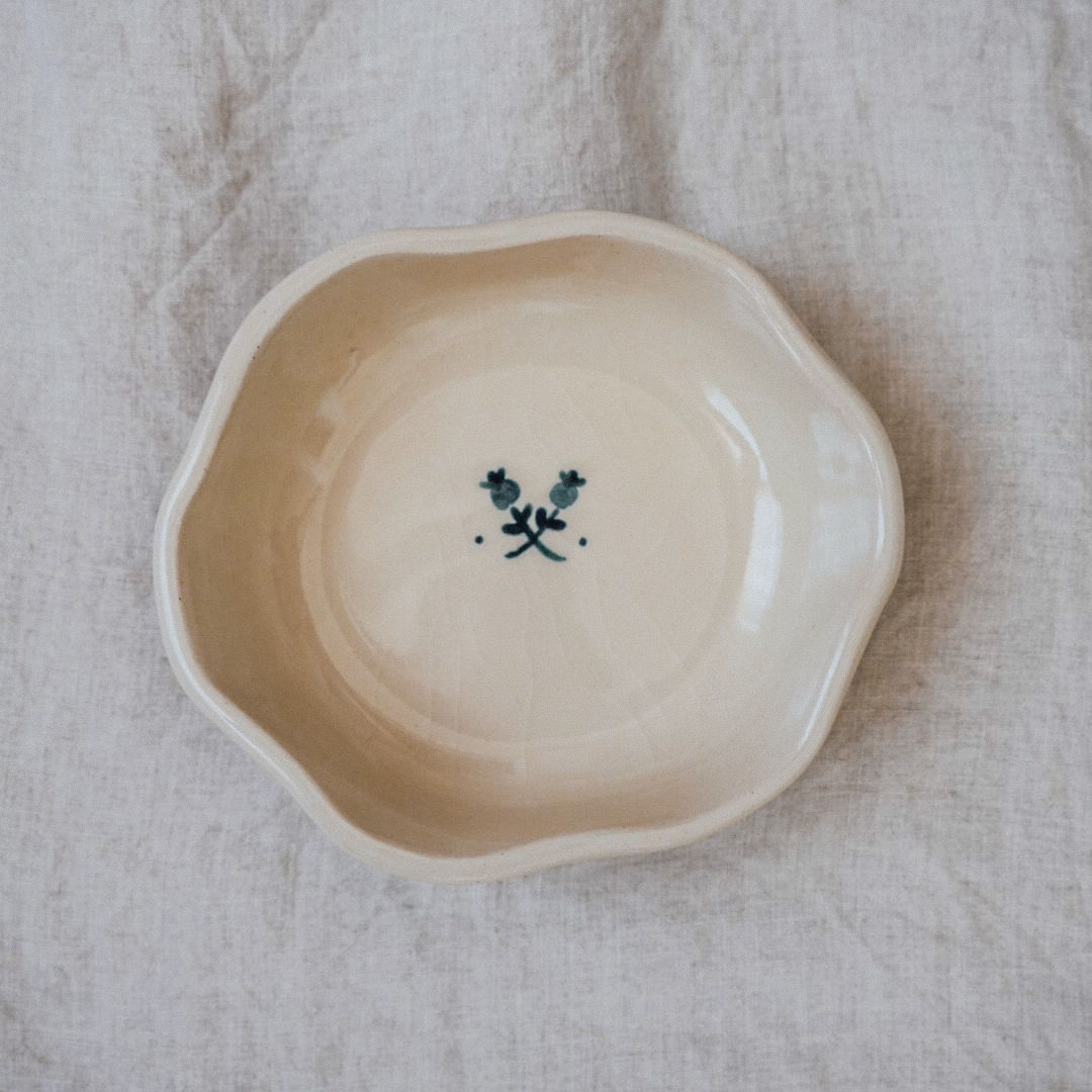 SECOND - cottage garden snack bowl