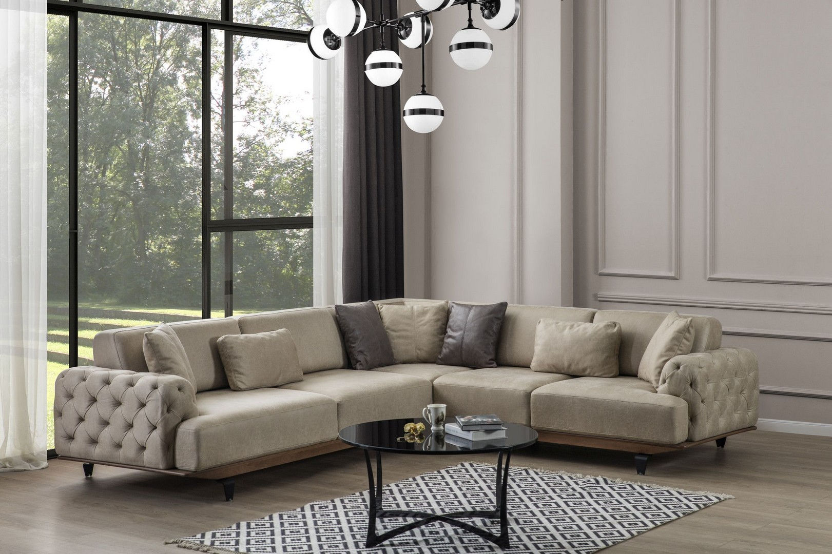 Угловой диван Lerona Mykonos