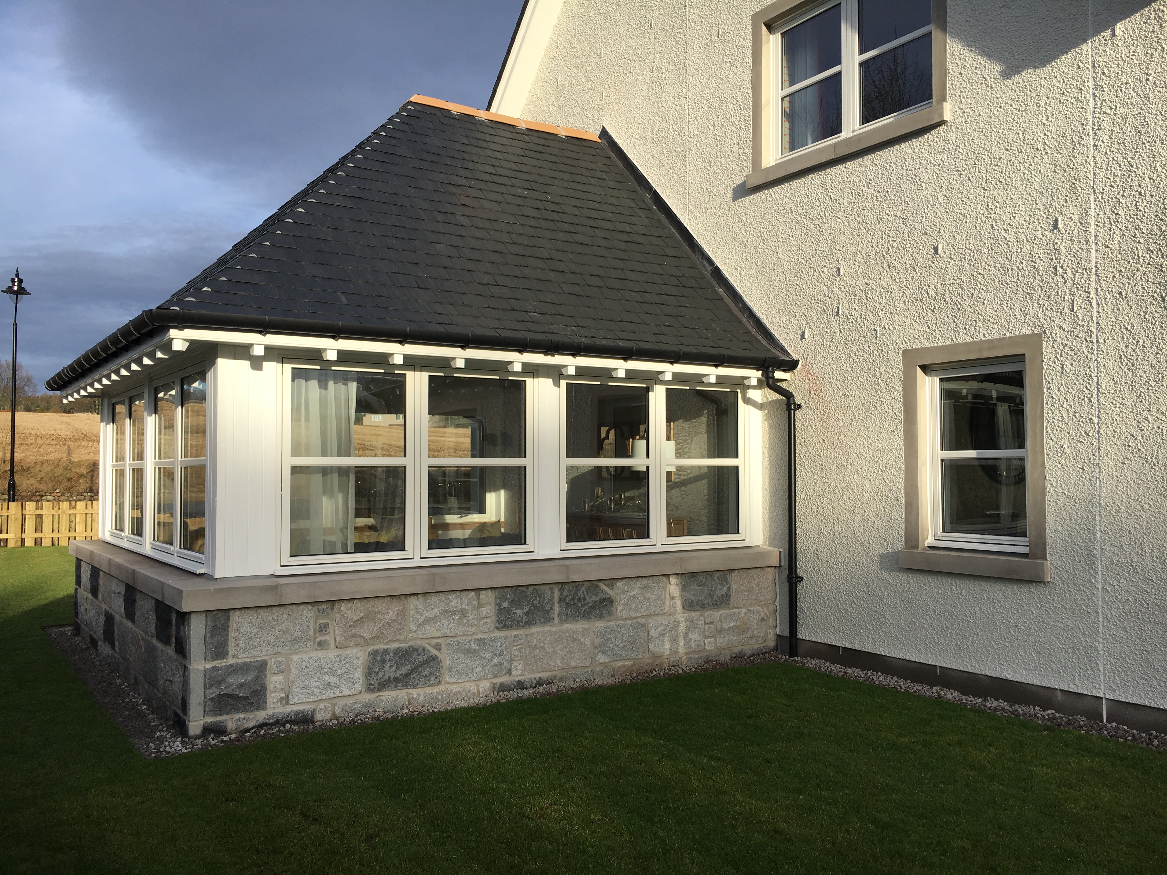 Kincardine O'Neil Snowdrop Development Roundhouse Architecture