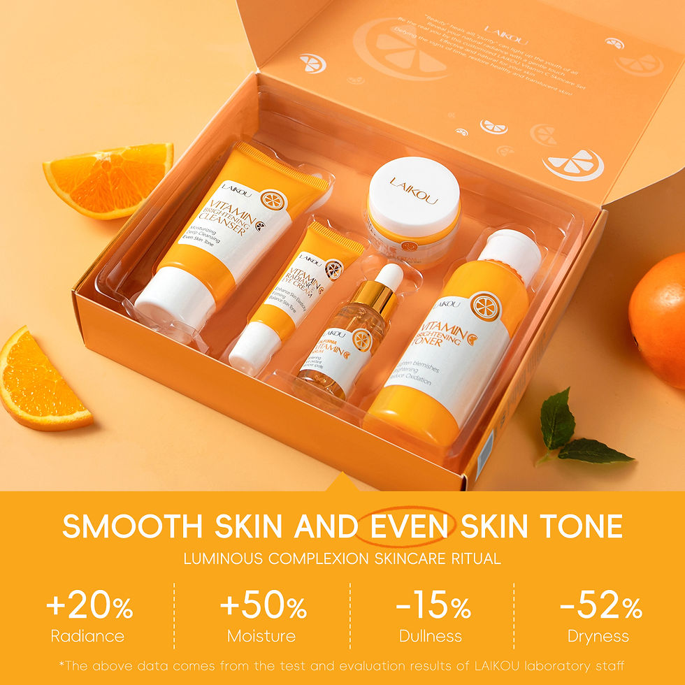 Thumbnail: LAIKOU VITAMIN C Skincare Set Brightening 5Pcs 