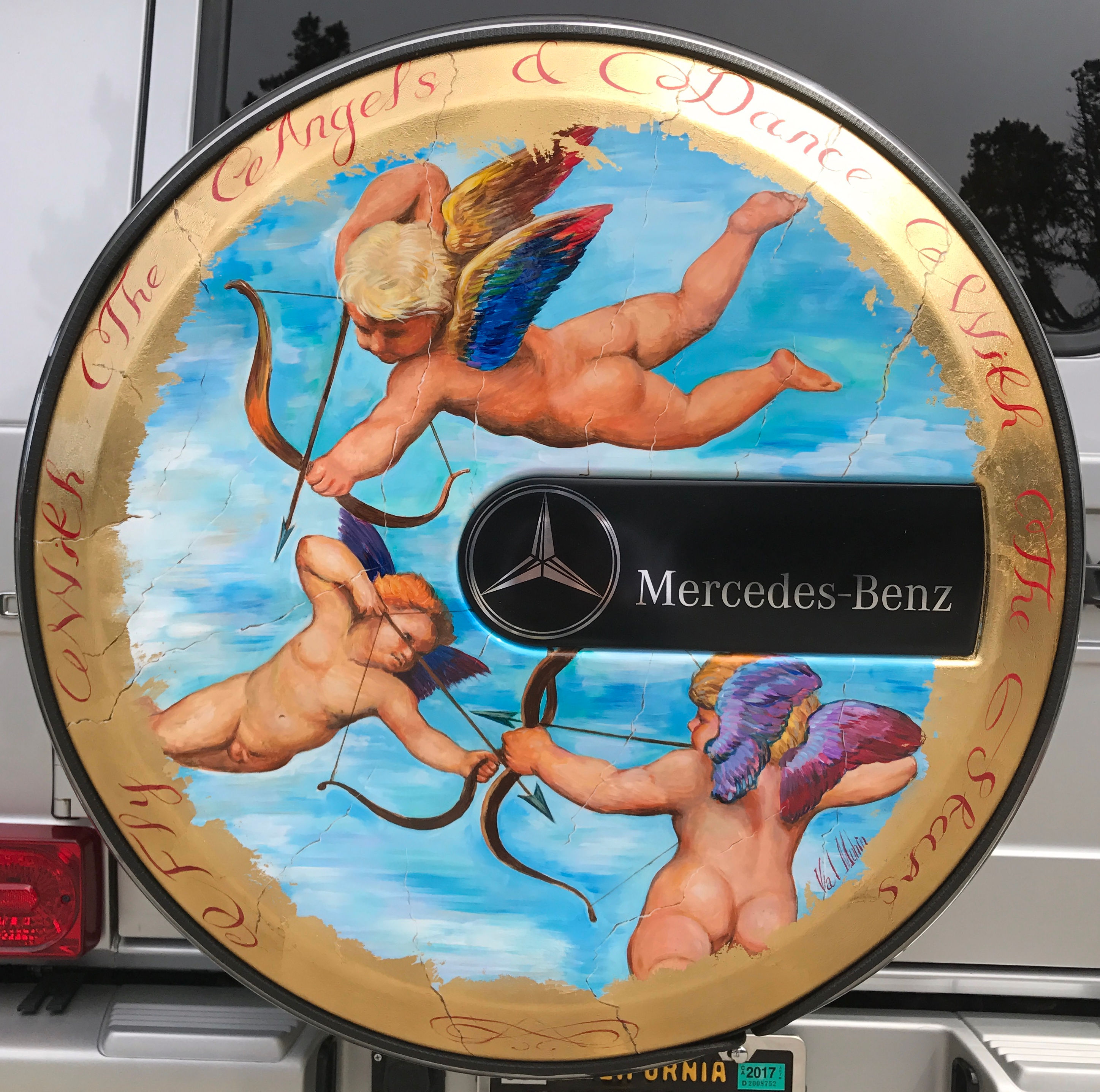 Mercede-Bens G-Class W 463  Weel Cover