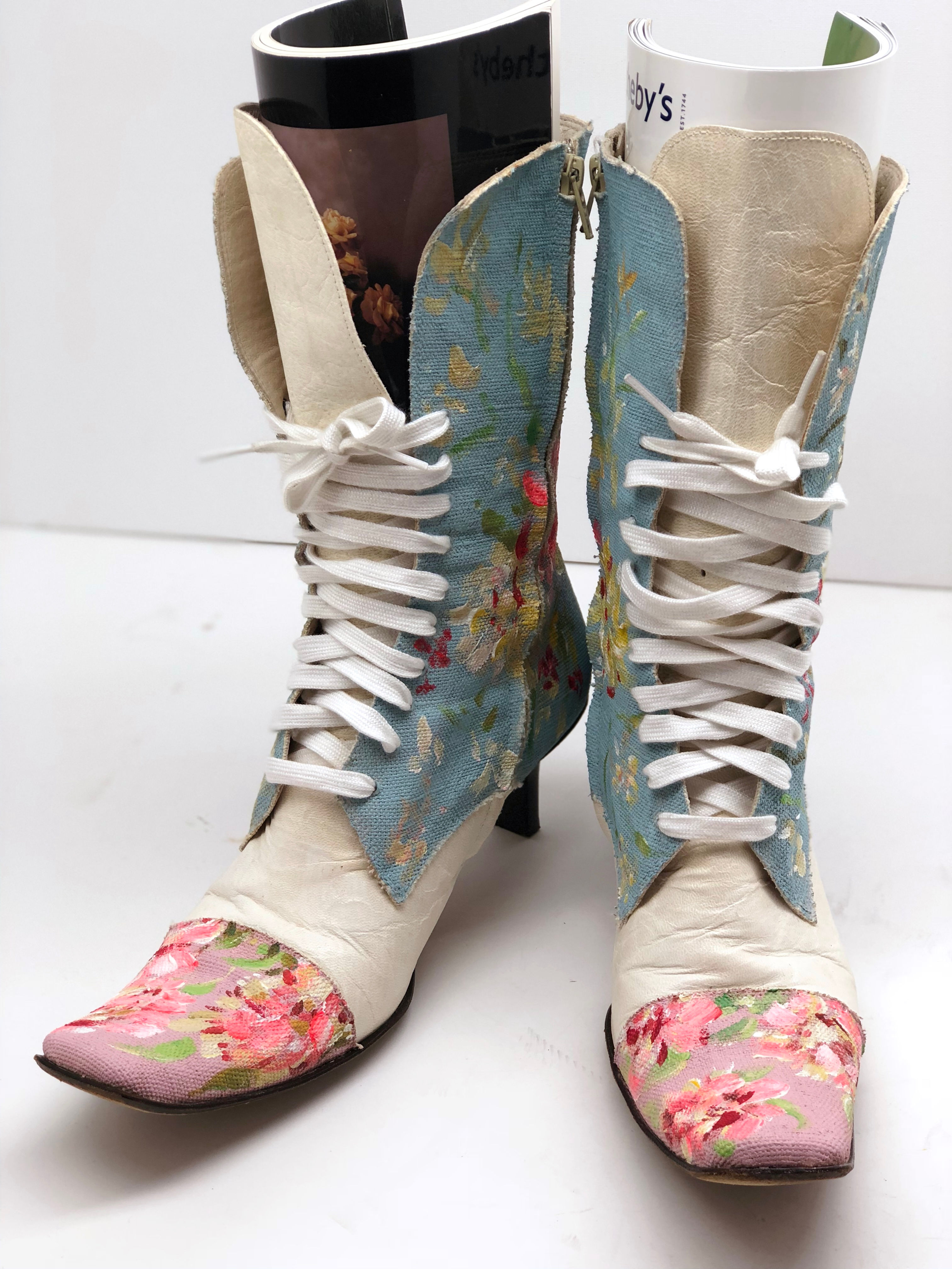 Vic Matie Women's Boots Western Style size US 10 EU 40 Made in Italy