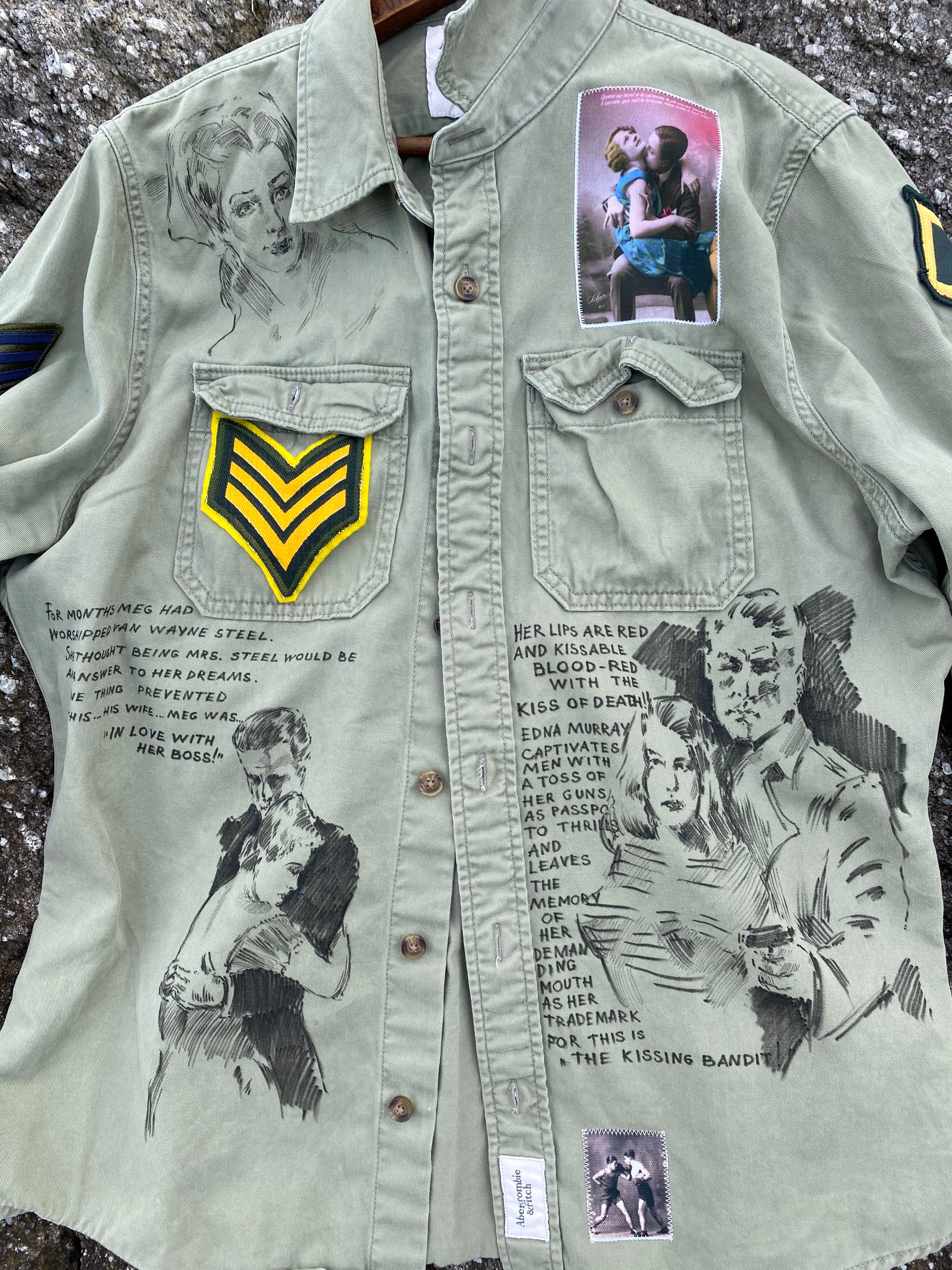 Cotton Shirt "Dreamer" size XL (L)