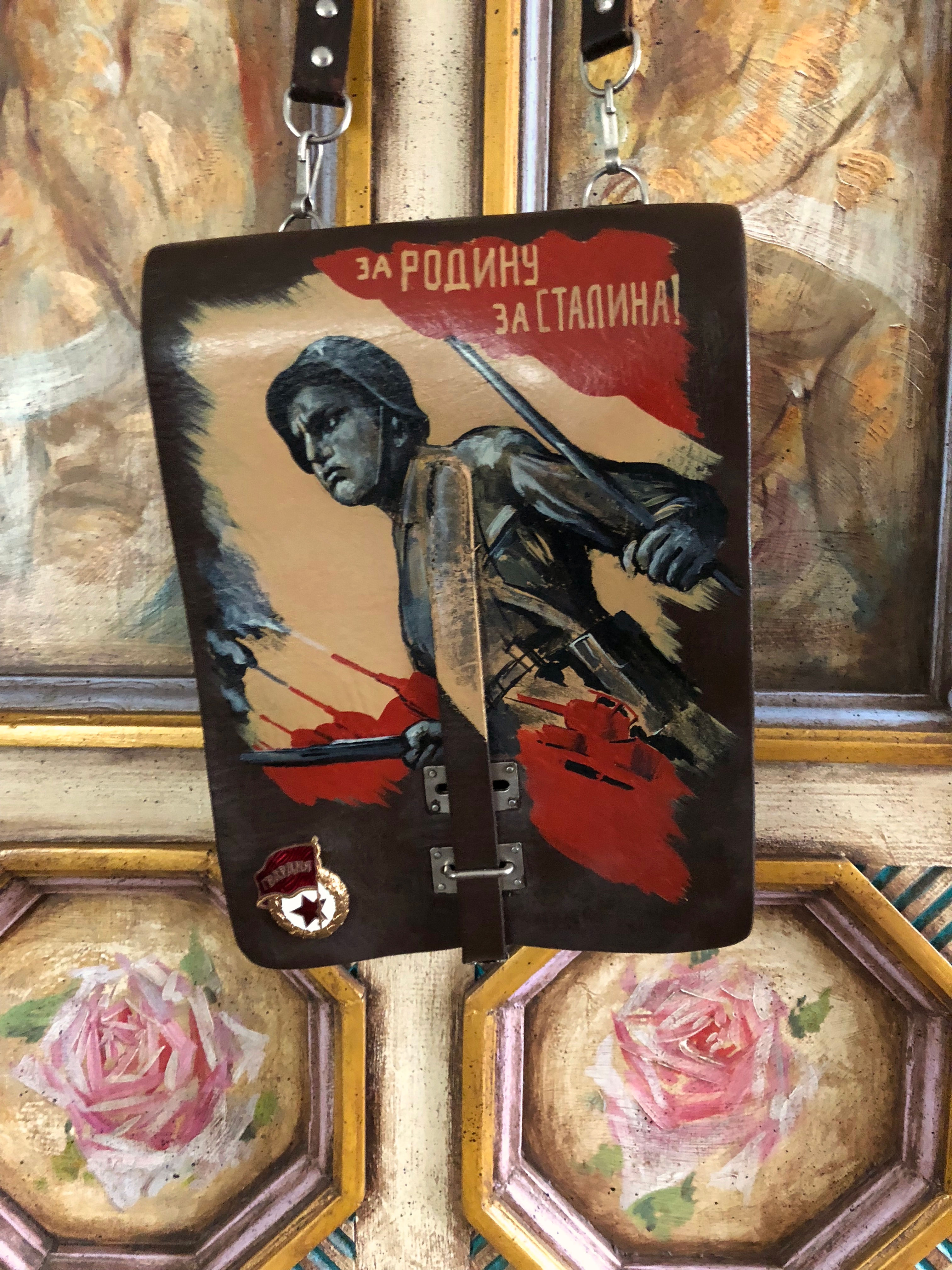 Commander's Field Bag,Vintage.Soviet Army 1965