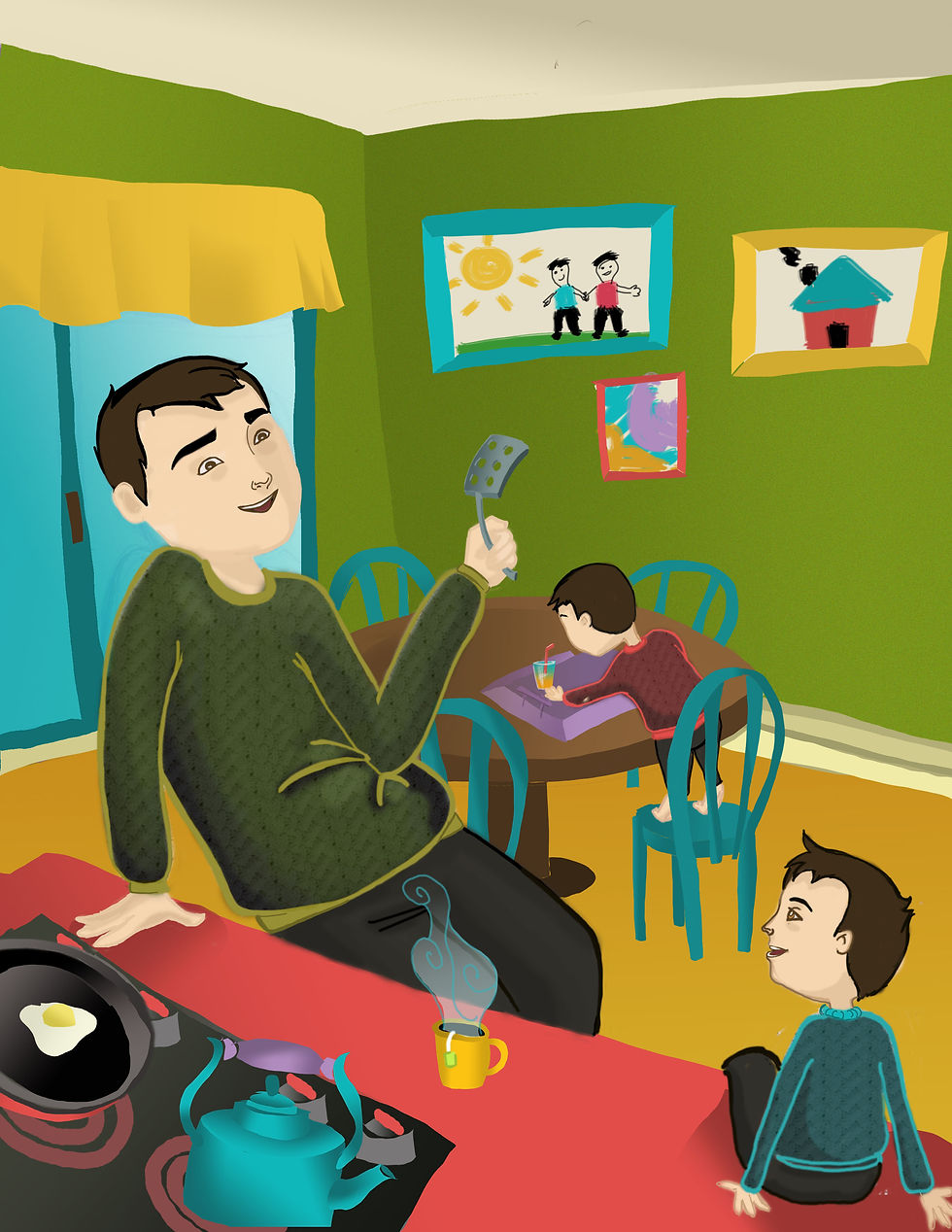 Brother's Day Illustration