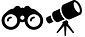 Fernglas & Teleskop Clipart