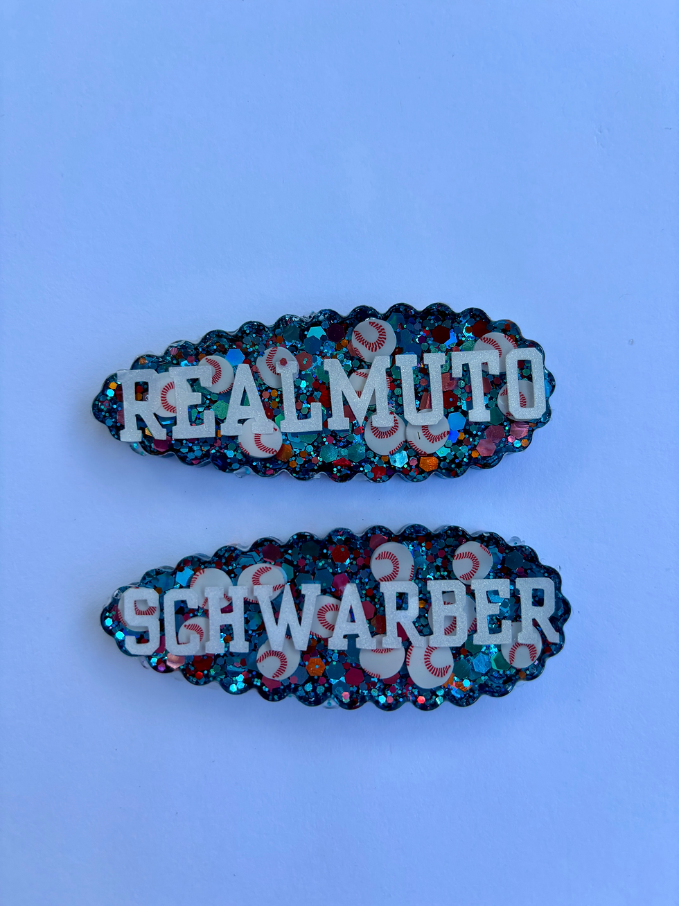 Thumbnail: Phillies Powder Blue Hair Clip