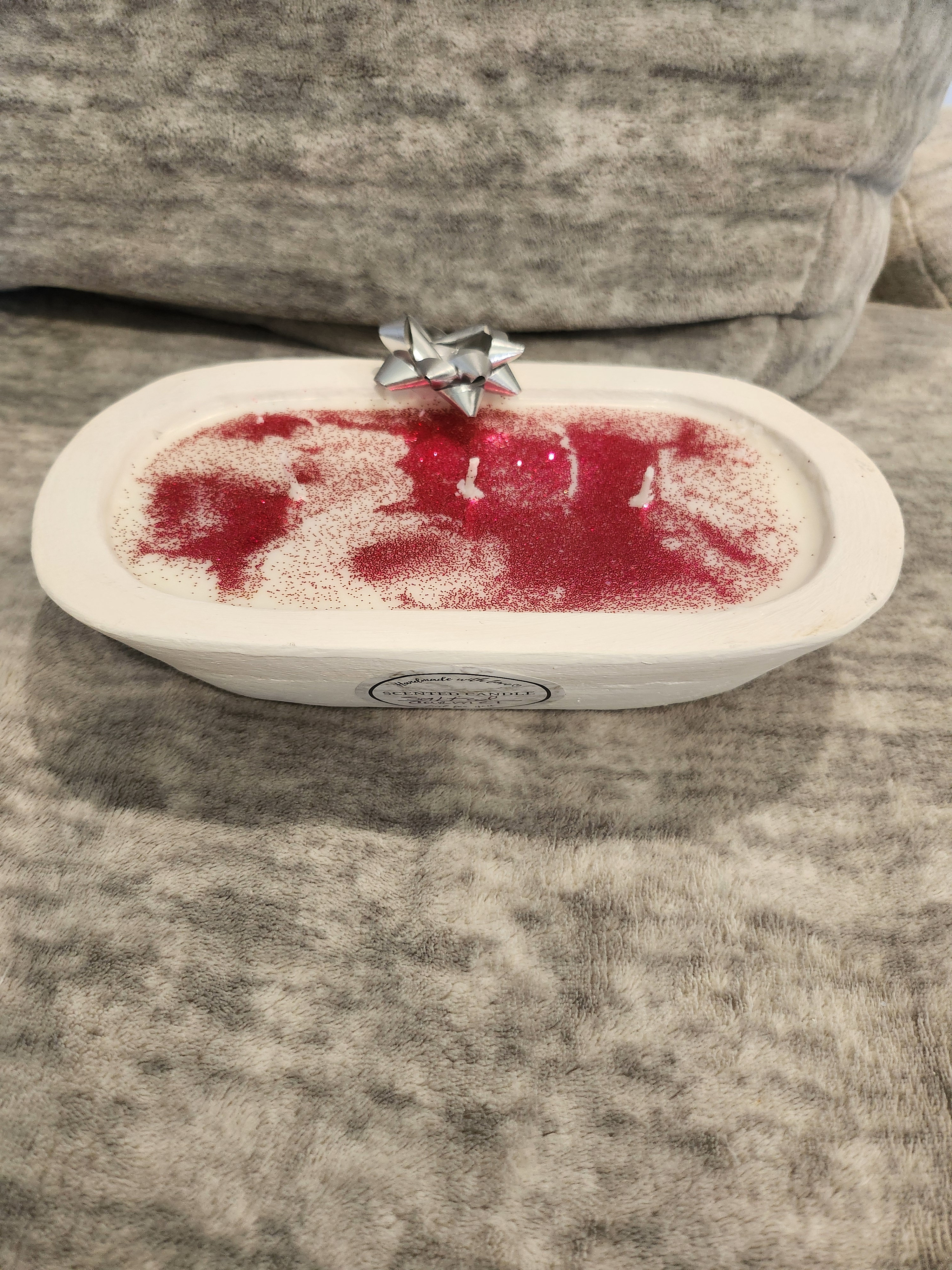 20 Oz wood bowl! Salted carmel!