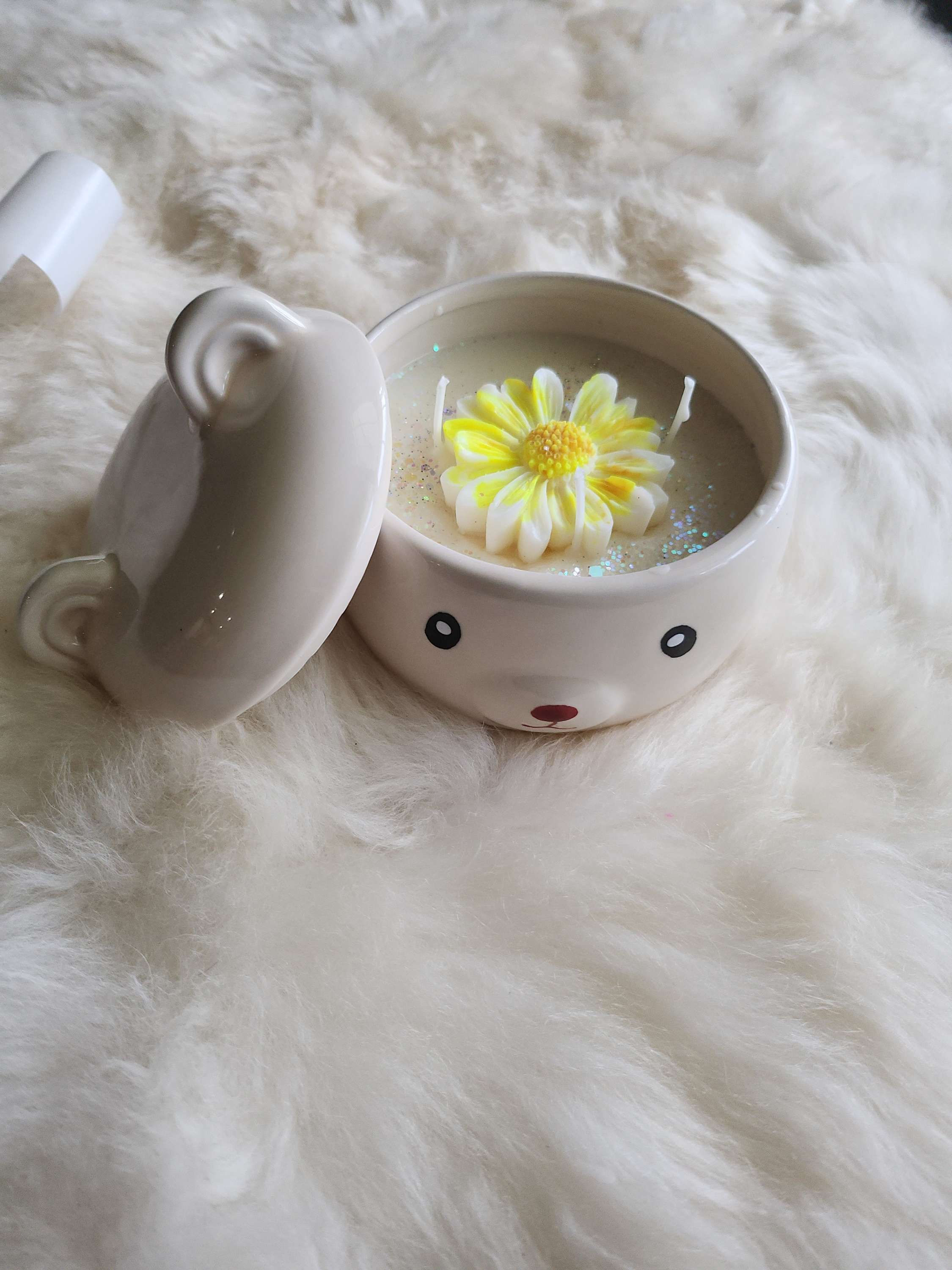 12 oz soy  cute container! Wild Lavender & Sage