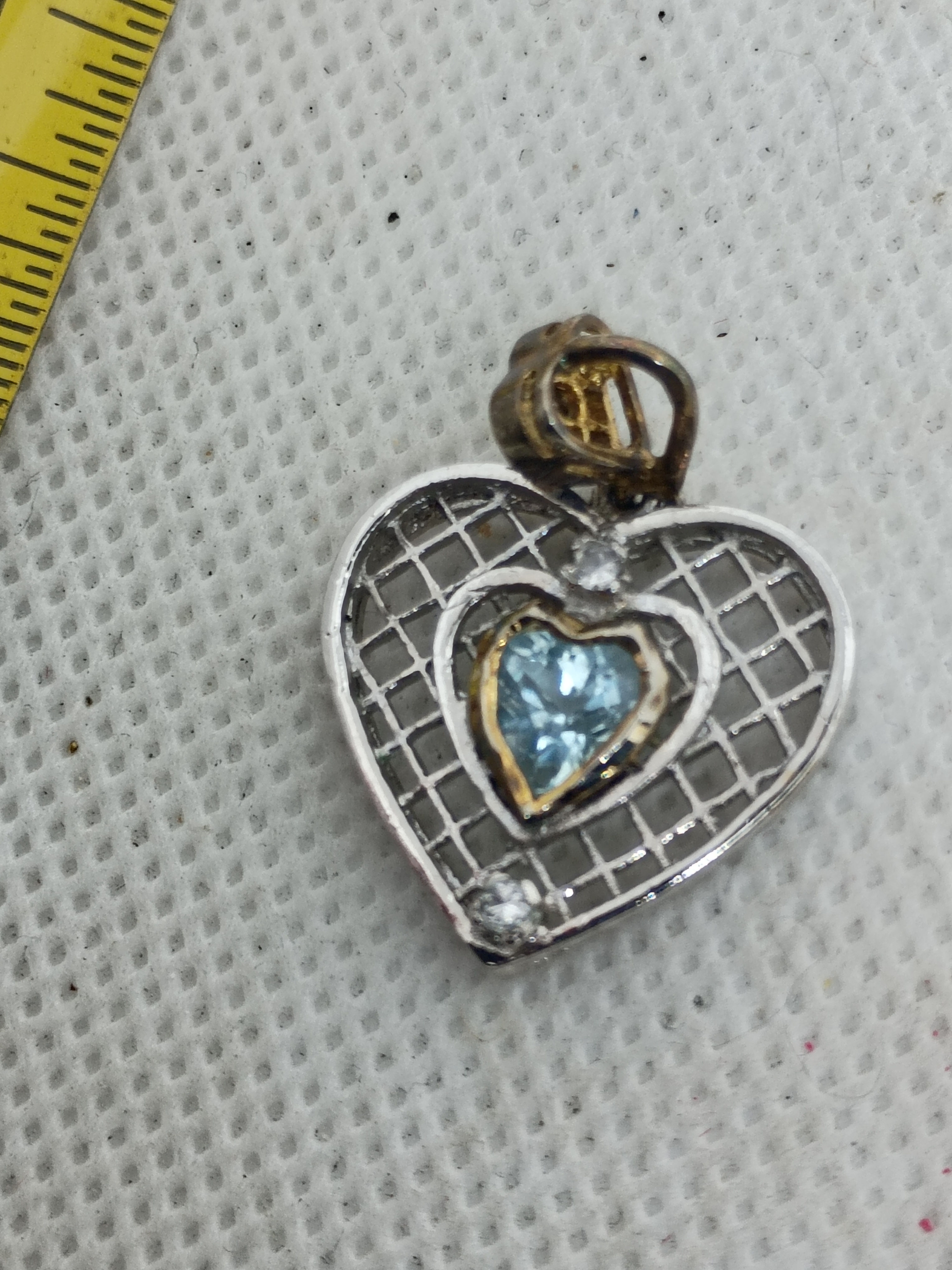 Approx. 1" -vintage WWII gold-filled US Army Air Corps sweetheart locket1/20 12K