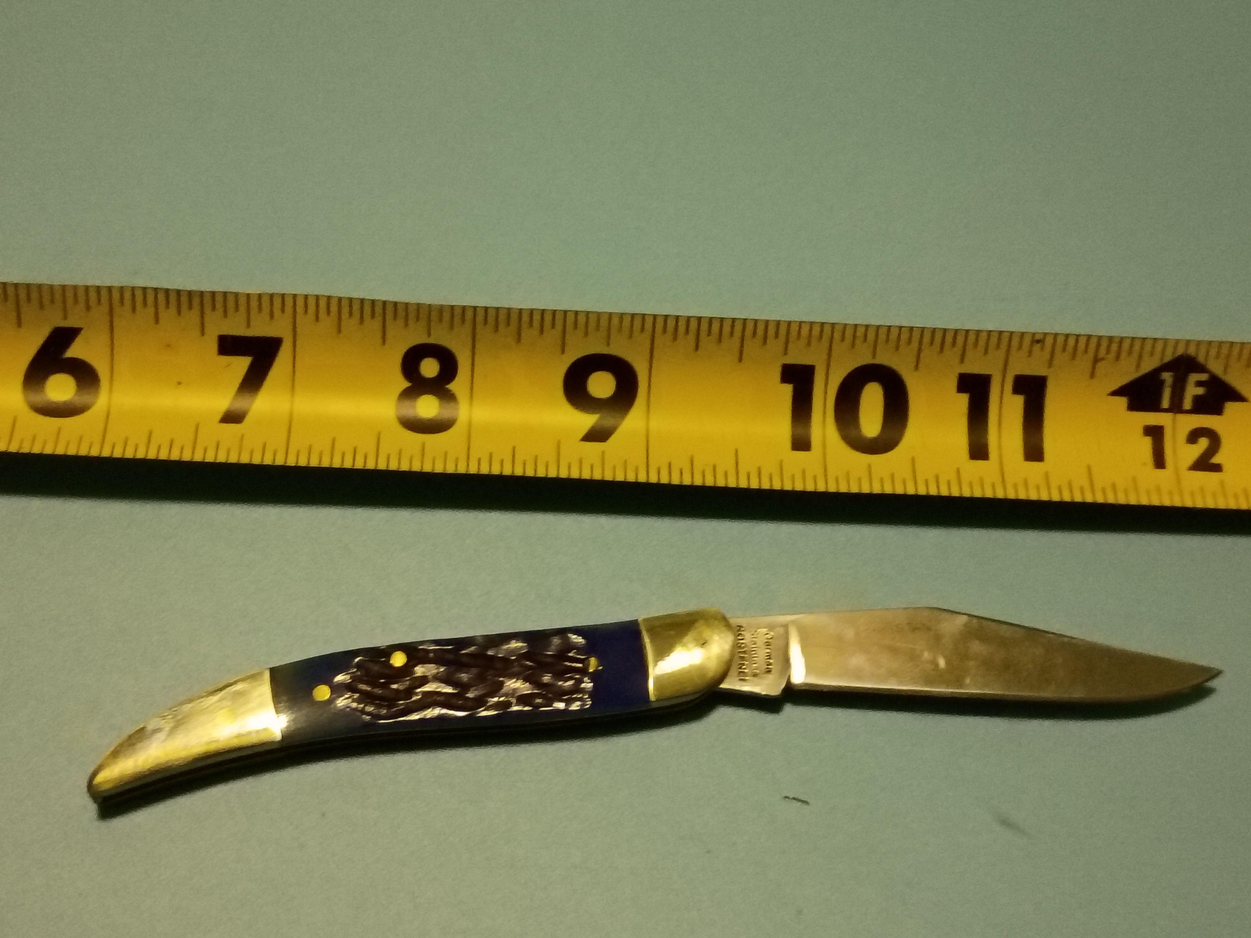 6.25" Open -Folding knife- German stainless steel blade - Frost Cutlery Shield