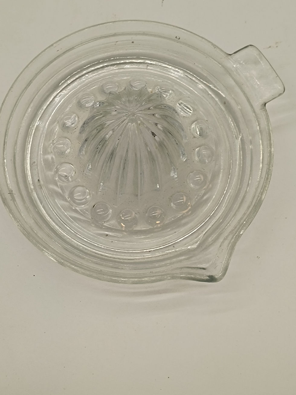 Thumbnail: 5" Vintage glass orange juicer