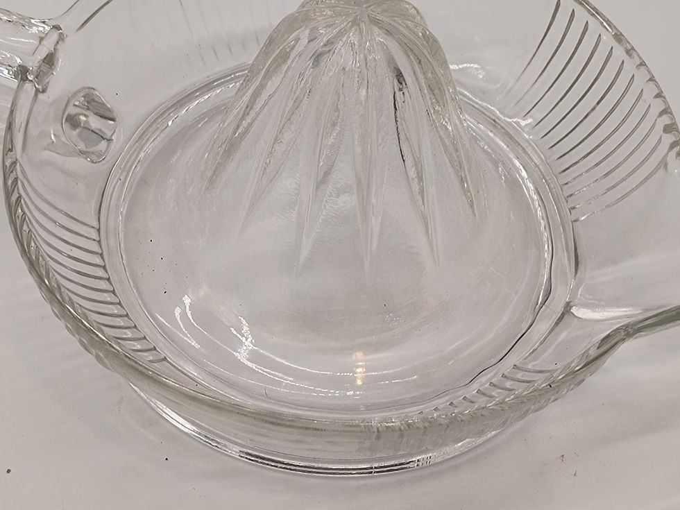 Thumbnail: 6" Vintage glass orange juicer