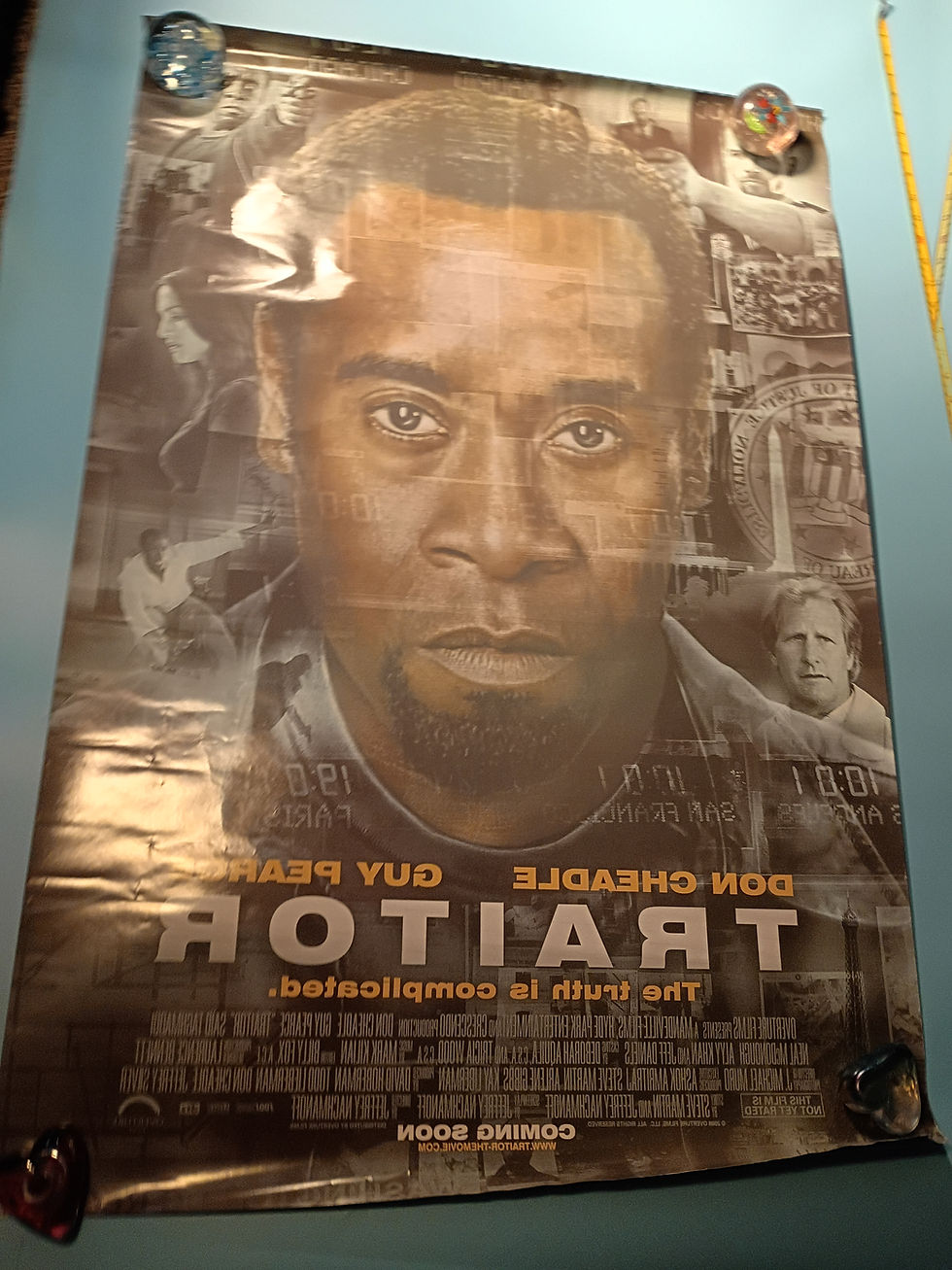 Thumbnail: Approx 27"x 39" Movie poster "Traitor"  Overture Films