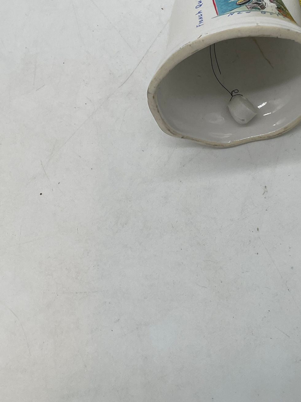 Thumbnail: 4.5"  tall- Porcelain bell- New Orleans