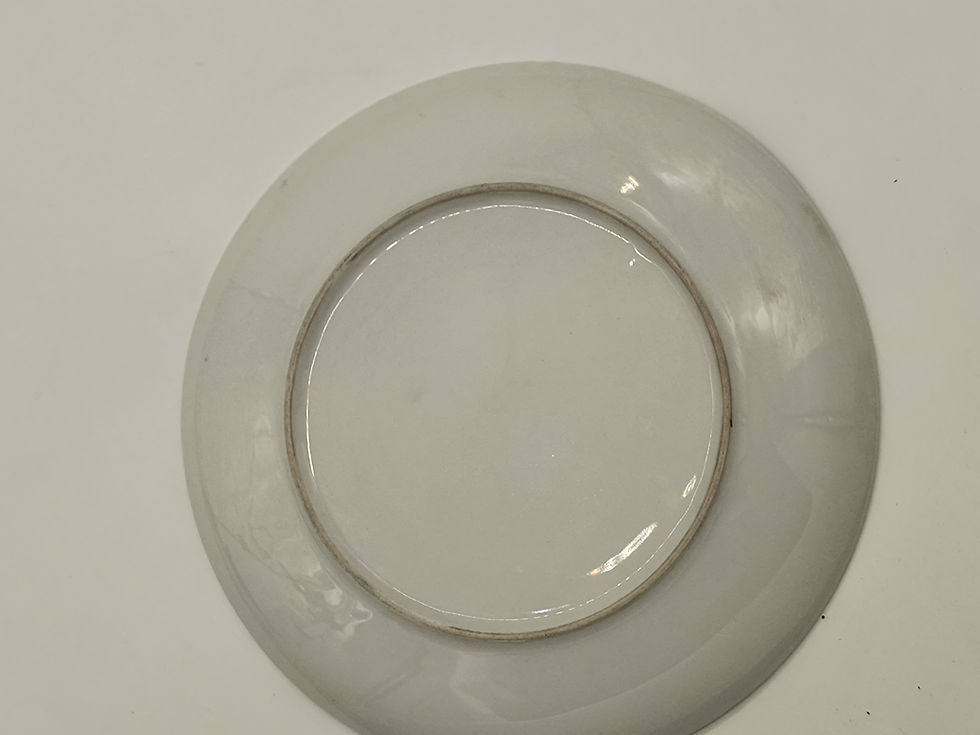 Thumbnail: 8" Vintage Porcelain - featuring a hand-painted fruit motif 