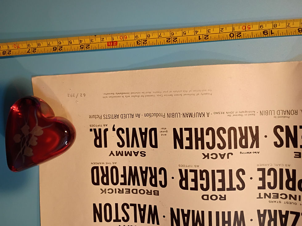 Thumbnail: Approx. 22"x 28"Vintage Movie poster "Convicts 4" 1962 Allied Artists
