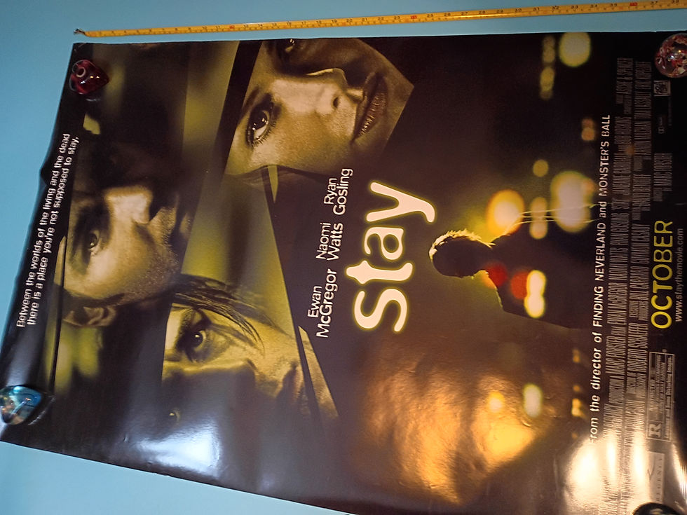 Thumbnail: Approx 27" x 39" Movie poster "Stay" - 20th Century Fox 2005