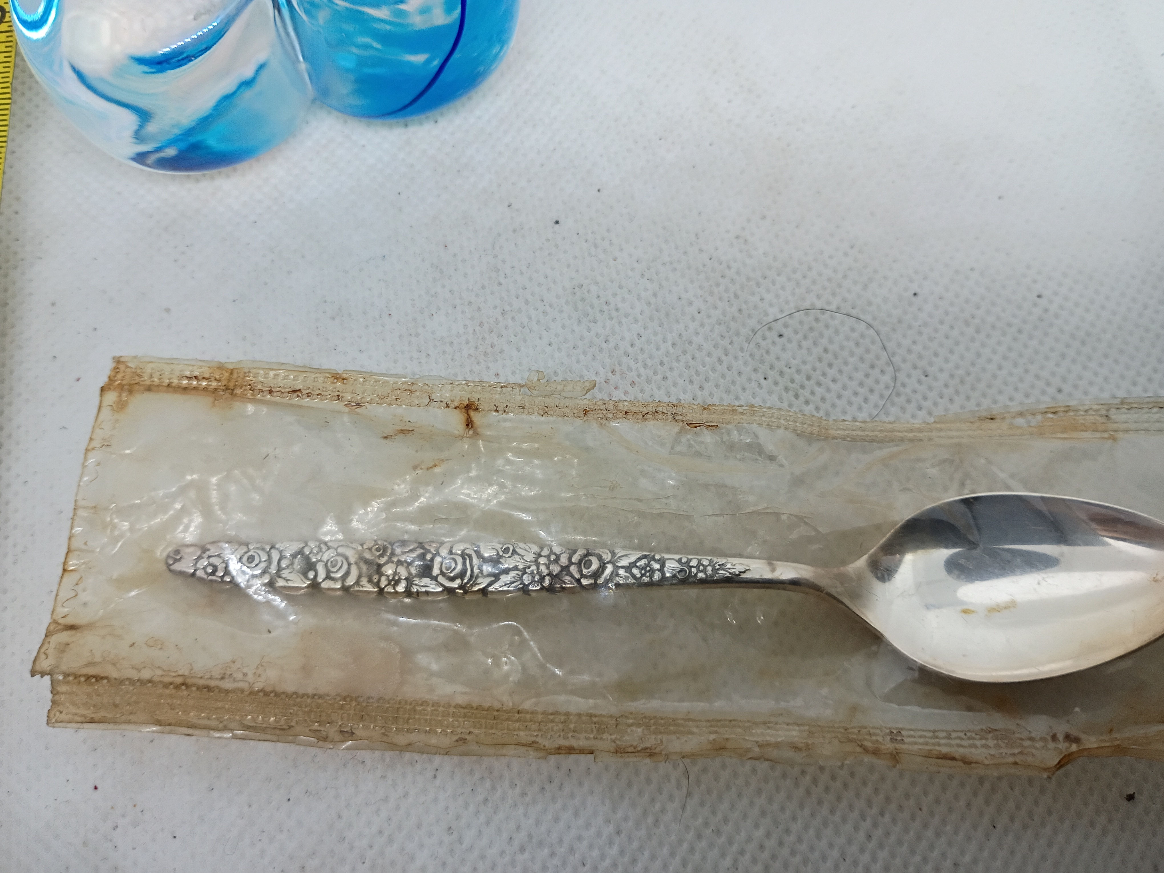 Approx 4.5"- vintage silver-plated spoon from the Community line -Oneida Silver