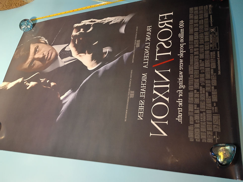 Thumbnail: Approx. 27"x 39" Movie poster "Frost / Nixon" 2008 Universal Pictures