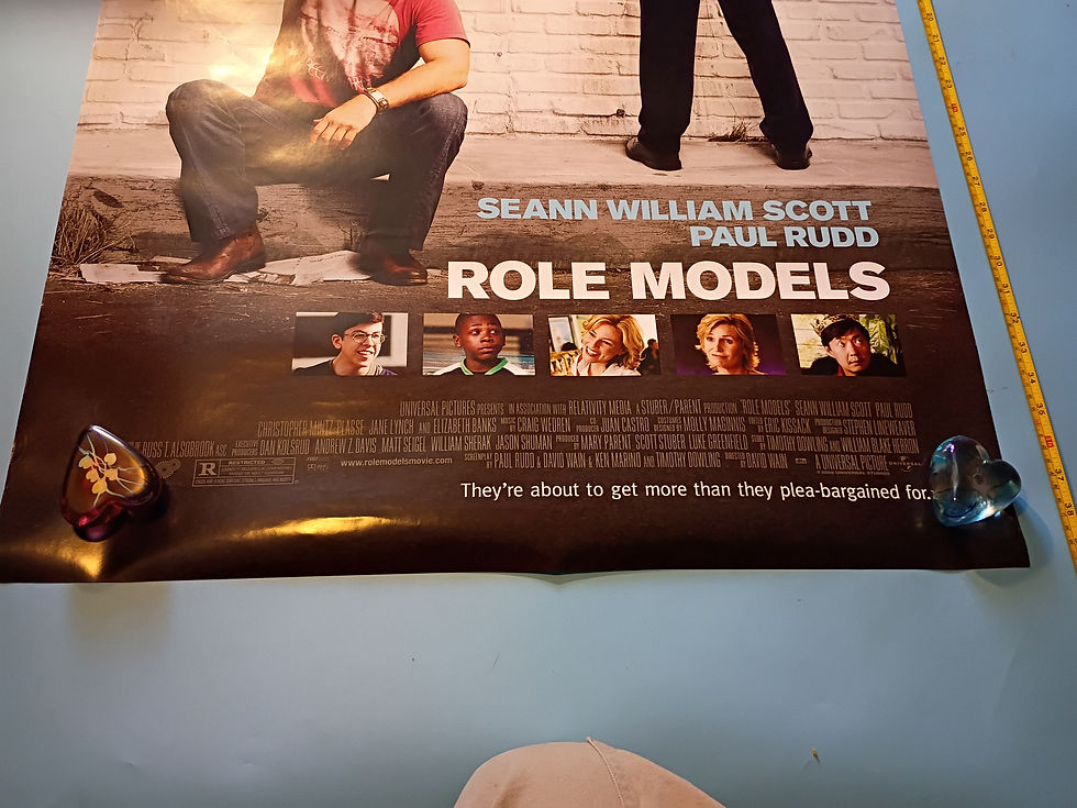 Thumbnail: Approx 27"x 39" Movie poster "Role Models" - 2008 Universal Studios