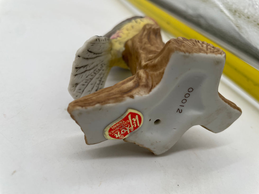 Thumbnail: 5.5"  - Lefton China- Cardinal - hand painted - Taiwan