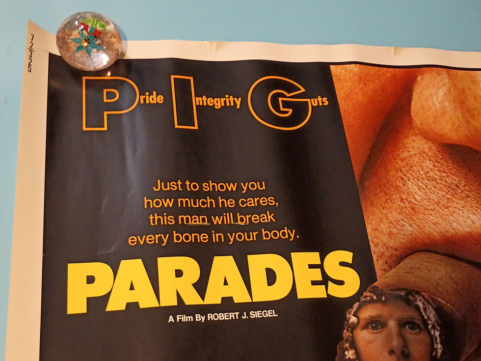 Thumbnail: Approx. 22"x 28"Vintage Movie poster "Parades" 1972 GFS Productions Inc