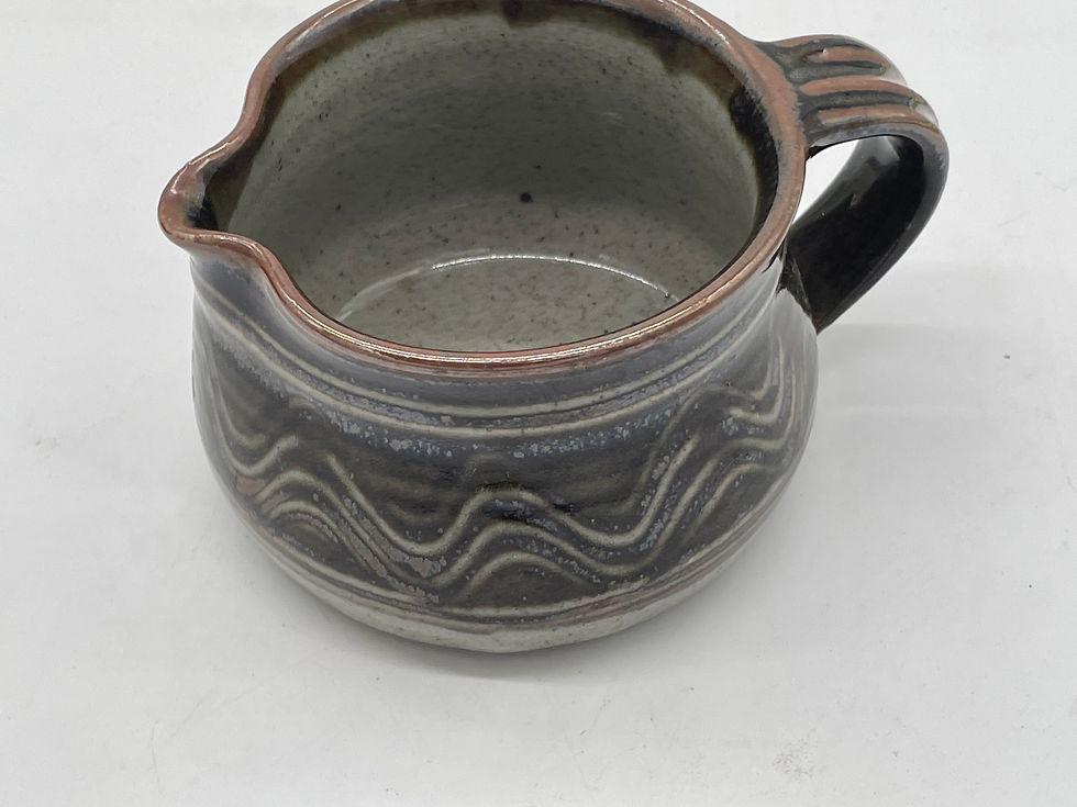 Thumbnail: 5"  Mantenga Craft handmade pottery mug
